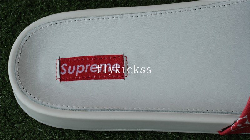 LVS Supemre Slipper White Red